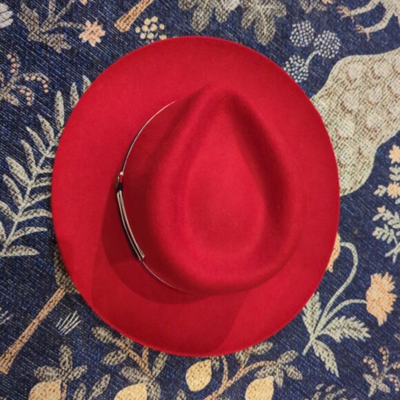 Red Stetson Agent Carter Hat (small), never worn - Picture 2 of 6